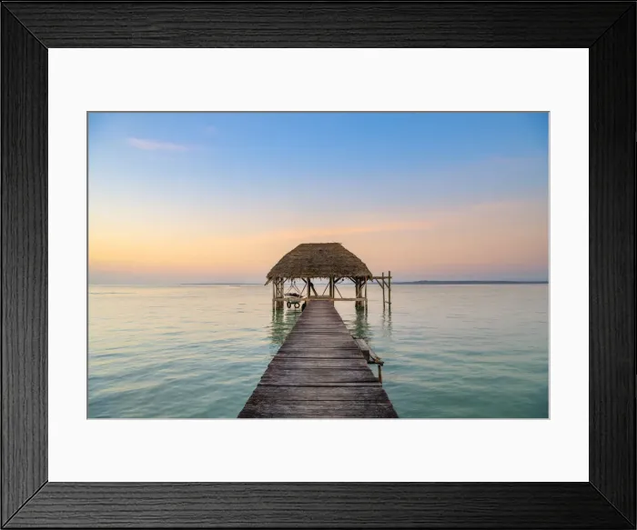 Framed Print : Azul Paradise resort, Bastimentos island, Bocas del Toro province, Panama