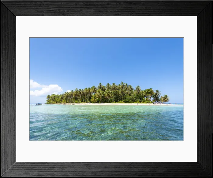 Framed Print : Zapatilla island, Bocas del Toro province, Panama, Central America Framed Print : Zapatilla island, Bocas del Toro province, Panama, Central America