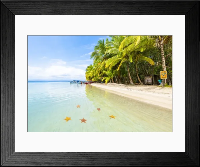 Framed Print : Playa Estrella (Starfish beach), Colon island, Bocas del Toro province, Panama Framed Print : Playa Estrella (Starfish beach), Colon island, Bocas del Toro province, Panama