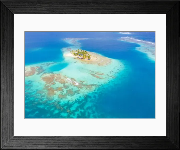Framed Print : Kuanidup island, San Blas islands, Comarca Guna Yala, Panama, Central America Framed Print : Kuanidup island, San Blas islands, Comarca Guna Yala, Panama, Central America