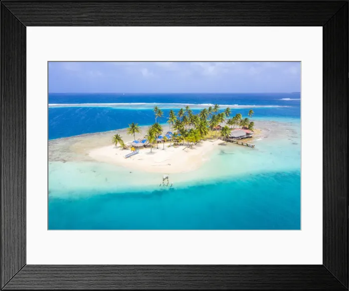 Framed Print : Kuanidup island, San Blas islands, Comarca Guna Yala, Panama, Central America Framed Print : Kuanidup island, San Blas islands, Comarca Guna Yala, Panama, Central America