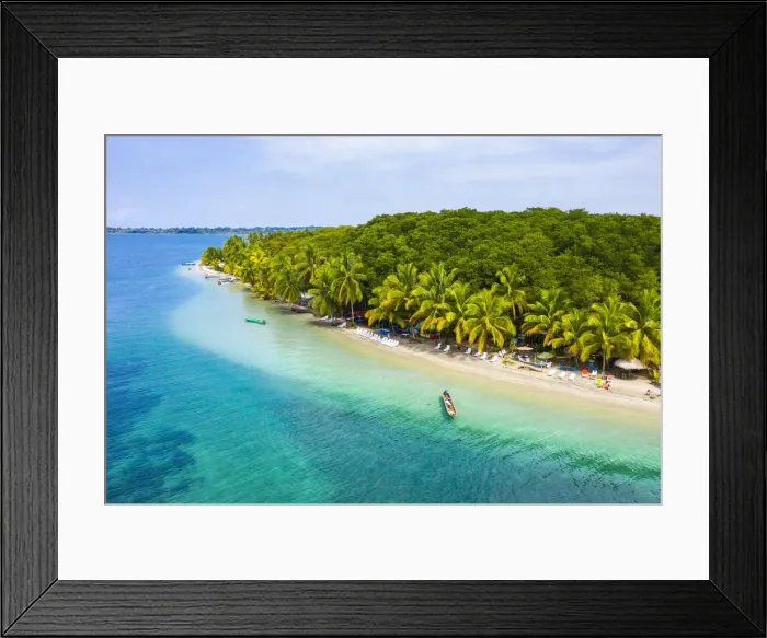 Framed Print : Playa Estrella (Starfish beach), Colon island, Bocas Del Toro, Panama, Central America Framed Print : Playa Estrella (Starfish beach), Colon island, Bocas Del Toro, Panama, Central America