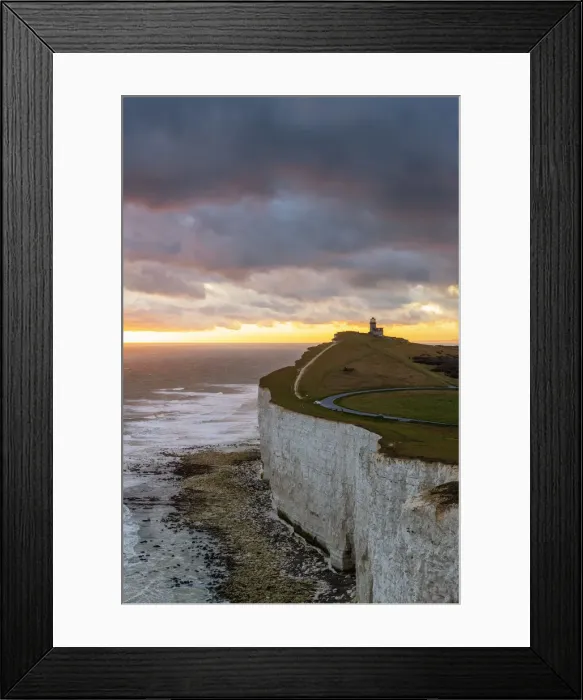 Framed Print : Belle Tout lighthouse, Beachy Head, Eastbourne, East Sussex, England, UK Framed Print : Belle Tout lighthouse, Beachy Head, Eastbourne, East Sussex, England, UK