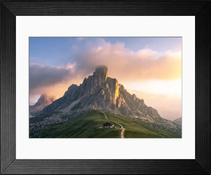 Framed Print : Giau Pass, Colle Santa Lucia, Province of Belluno, Veneto, Italy Framed Print : Giau Pass, Colle Santa Lucia, Province of Belluno, Veneto, Italy