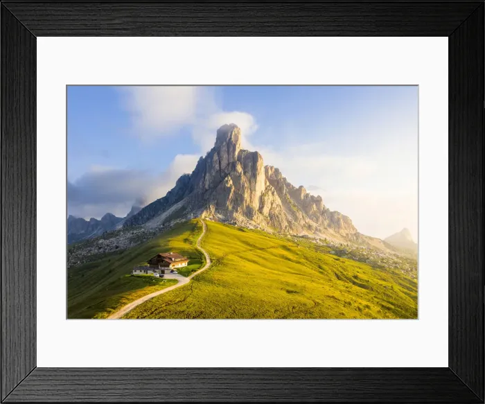 Framed Print : Giau Pass, Colle Santa Lucia, Province of Belluno, Veneto, Italy Framed Print : Giau Pass, Colle Santa Lucia, Province of Belluno, Veneto, Italy