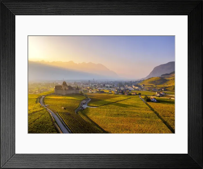 Framed Print : Aigle Castle, Aigle, Canton of Vaud, Switzerland, Europe Framed Print : Aigle Castle, Aigle, Canton of Vaud, Switzerland, Europe