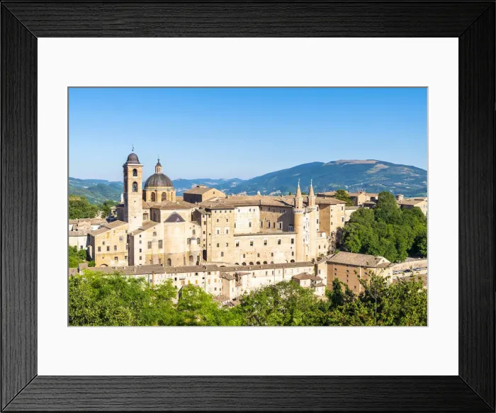 Framed Print : Ducal Palace, Urbino, Marche, Italy, Europe