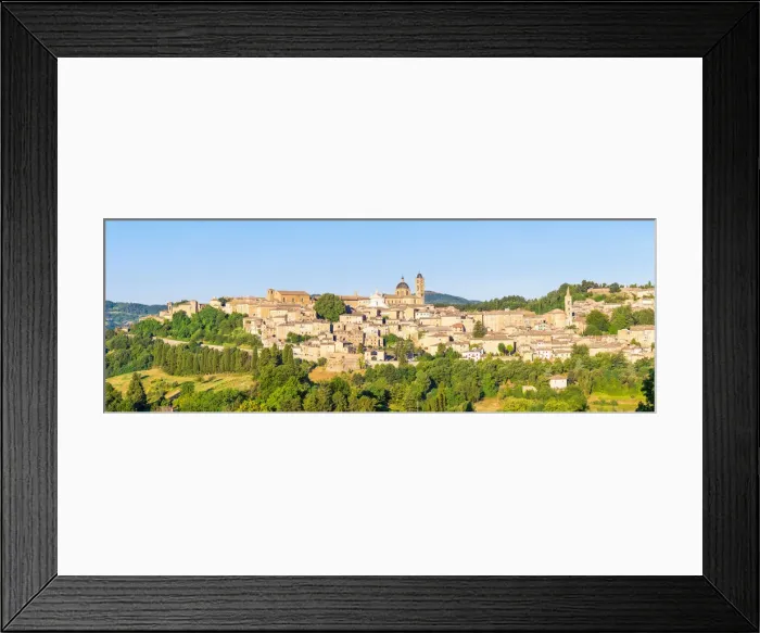 Framed Print : Urbino, Marche, Italy, Europe