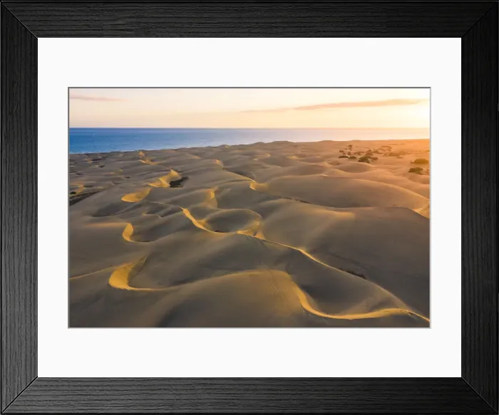 Framed Print : Maspalomas sand dunes, Gran Canaria, Canary Islands, Spain Framed Print : Maspalomas sand dunes, Gran Canaria, Canary Islands, Spain