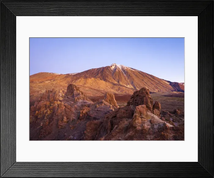 Framed Print : Roques de Garcia with mount Teide in background. Tenerife, Canary Islands, Spain Framed Print : Roques de Garcia with mount Teide in background. Tenerife, Canary Islands, Spain