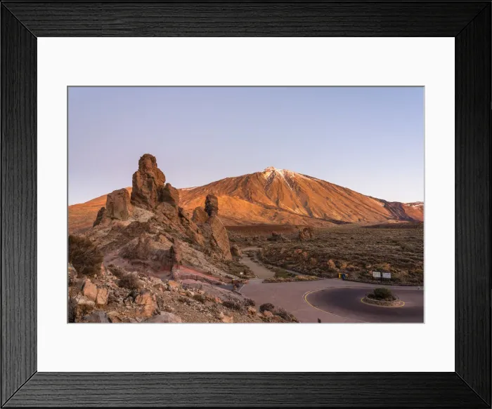 Framed Print : Roques de Garcia with mount Teide in background. Tenerife, Canary Islands, Spain Framed Print : Roques de Garcia with mount Teide in background. Tenerife, Canary Islands, Spain