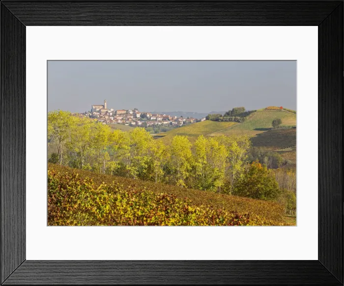 Framed Print : Monferrato, Asti district, Piedmont, Italy. Autumn in the Monferrato wine region Framed Print : Monferrato, Asti district, Piedmont, Italy. Autumn in the Monferrato wine region