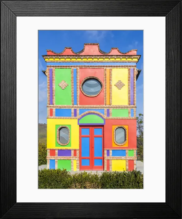 Framed Print : The Cappella del Barolo(Santissma Madonna delle Grazie chapel) Framed Print : The Cappella del Barolo(Santissma Madonna delle Grazie chapel)