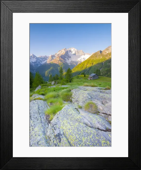 Framed Print : Alpe dell Oro, Valmalenco, Valtellina, province of Sondrio, Lombardy, Italian alps, Italy Framed Print : Alpe dell Oro, Valmalenco, Valtellina, province of Sondrio, Lombardy, Italian alps, Italy