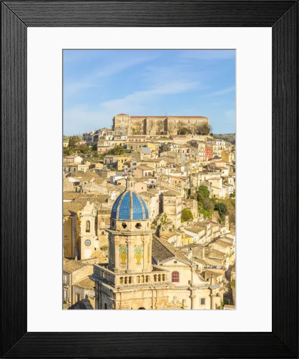 Framed Print : Close up of the dome of Santa Maria dell Itria church Framed Print : Close up of the dome of Santa Maria dell Itria church