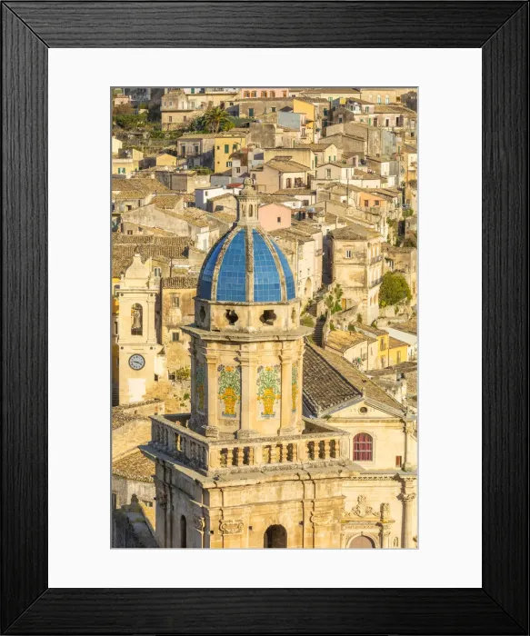 Framed Print : Close up of the dome of Santa Maria dell Itria church Framed Print : Close up of the dome of Santa Maria dell Itria church