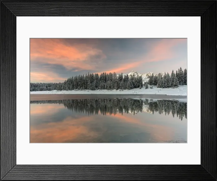 Framed Print : Sunrise on Lake Palu after an early snowfall Malenco Valley Valtellina Lombardy Italy Europe Framed Print : Sunrise on Lake Palu after an early snowfall Malenco Valley Valtellina Lombardy Italy Europe