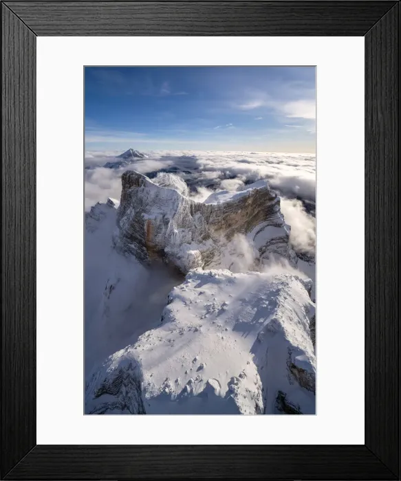 Framed Print : Winter aerial view of Monte Pelmo Zoldo Dolomites Province of Belluno Veneto Italy Europe Framed Print : Winter aerial view of Monte Pelmo Zoldo Dolomites Province of Belluno Veneto Italy Europe