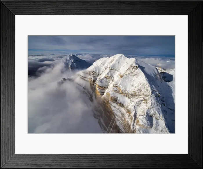 Framed Print : Winter aerial view of Tofana di Mezzo Dolomites Province of Belluno Veneto Italy Europe Framed Print : Winter aerial view of Tofana di Mezzo Dolomites Province of Belluno Veneto Italy Europe