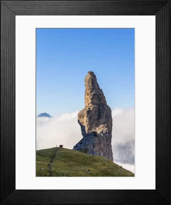 Framed Print : Campanile di Val Montanaia, iconic steeple of the Friulian Dolomites, Cimolais, Pordenone Framed Print : Campanile di Val Montanaia, iconic steeple of the Friulian Dolomites, Cimolais, Pordenone