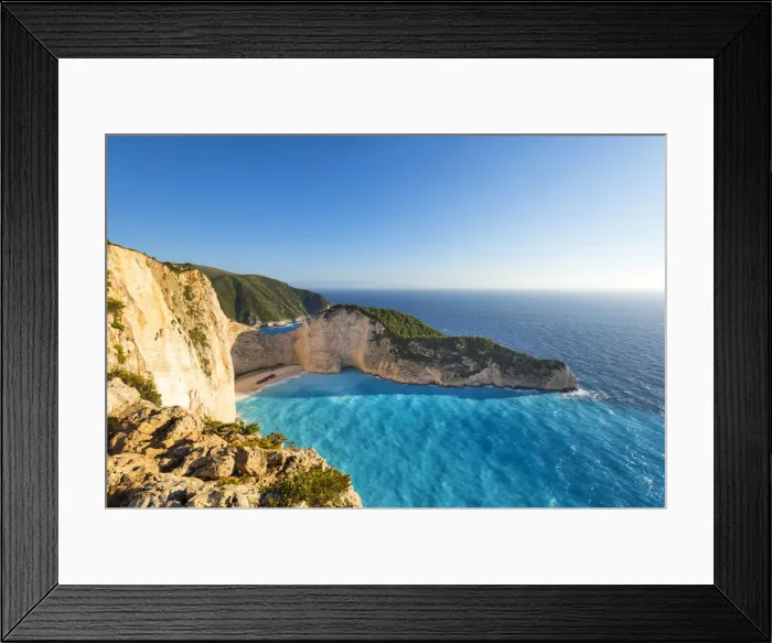 Framed Print : Shipwreck on Navagio Bay, North Zakynthos, Ionian Islands, Greece Framed Print : Shipwreck on Navagio Bay, North Zakynthos, Ionian Islands, Greece
