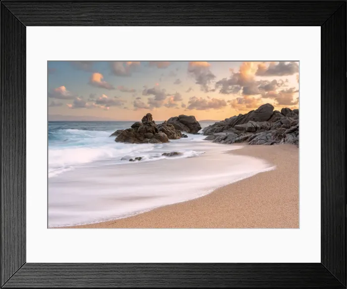 Framed Print : Sunrise in Vignola Mare, Sassari province, Gallura, Sardinia, Italy, Europe Framed Print : Sunrise in Vignola Mare, Sassari province, Gallura, Sardinia, Italy, Europe