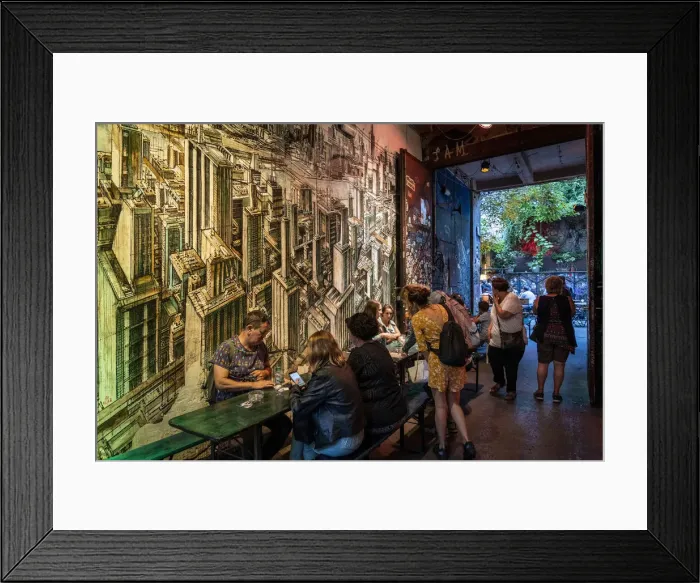 Framed Print : Blindenwerkstatt Otto Weidt Museum, Hackesche Hofe alley, Berlin, Germany Framed Print : Blindenwerkstatt Otto Weidt Museum, Hackesche Hofe alley, Berlin, Germany