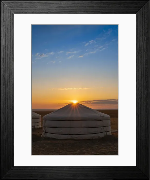 Framed Print : A mongolian ger in campsite, Mongolia, Mongolian, Asia, Asian Framed Print : A mongolian ger in campsite, Mongolia, Mongolian, Asia, Asian