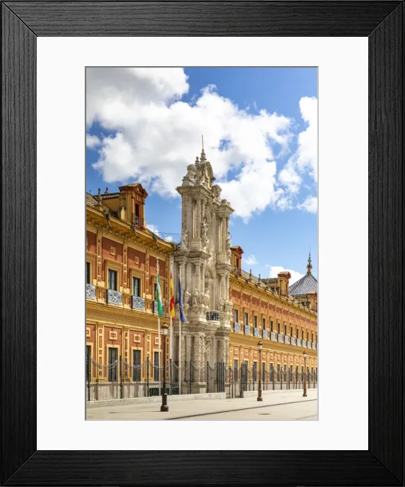 Framed Print : San Telmo Palace, Seville, Andalucia, Spain Framed Print : San Telmo Palace, Seville, Andalucia, Spain