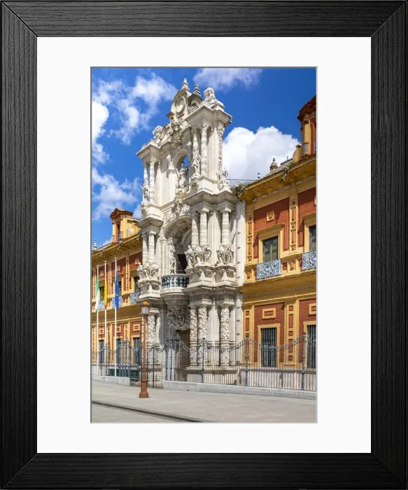 Framed Print : San Telmo Palace, Seville, Andalucia, Spain Framed Print : San Telmo Palace, Seville, Andalucia, Spain
