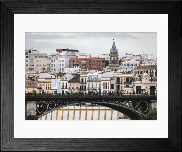 Framed Print : Triana neighbourhood, Seville, Andalucia, Spain Framed Print : Triana neighbourhood, Seville, Andalucia, Spain