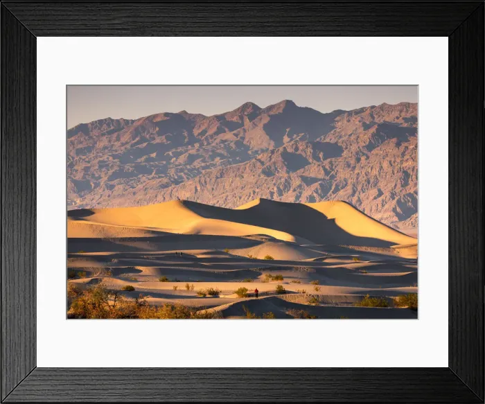 Framed Print : Mesquite flat sand dunes, Death Valley National Park, California, USA Framed Print : Mesquite flat sand dunes, Death Valley National Park, California, USA