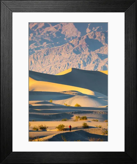 Framed Print : Mesquite flat sand dunes, Death Valley National Park, California, USA Framed Print : Mesquite flat sand dunes, Death Valley National Park, California, USA