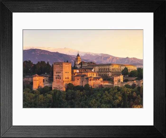 Framed Print : Alhambra, Granada, Andalusia, Spain Framed Print : Alhambra, Granada, Andalusia, Spain