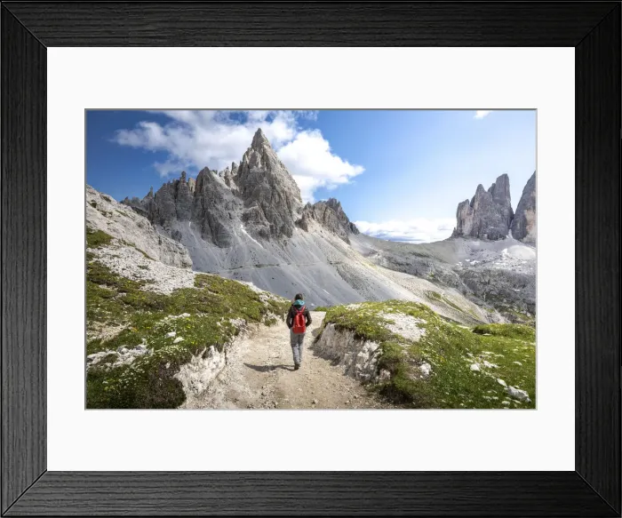 Framed Print : Tre cime di Lavaredo natural park, Dolomites, South Tyrol, Italy Framed Print : Tre cime di Lavaredo natural park, Dolomites, South Tyrol, Italy