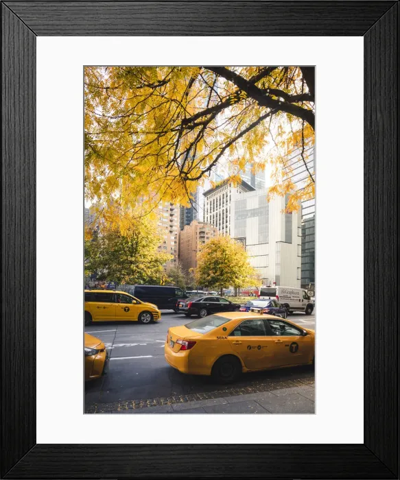 Framed Print : Columbus circle, Manhattan, New York, USA