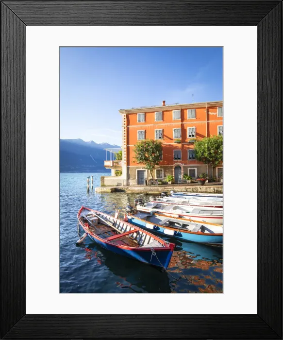 Framed Print : Limone sul garda, Garda Lake, Brescia province, Lombardy, Italy Framed Print : Limone sul garda, Garda Lake, Brescia province, Lombardy, Italy