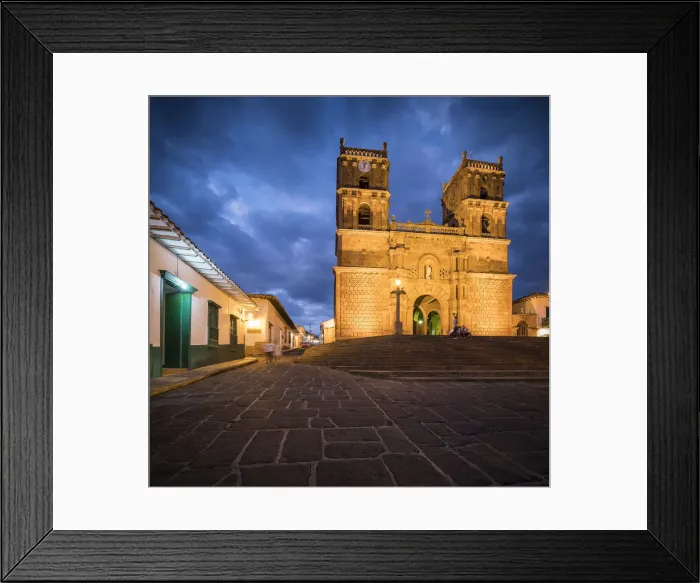 Framed Print : Cathedral of Barichara, Barichara, Santander, Colombia, South America