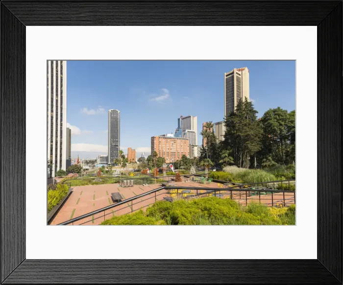 Framed Print : Independencia Park, Bogota, Cundinamarca, Colombia, South America
