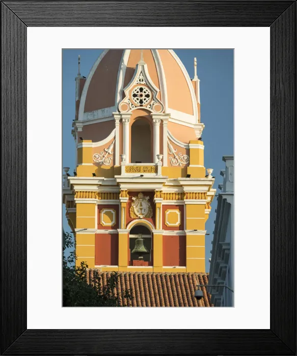 Framed Print : Colonial Architecture in the UNESCO World Heritage Site area, Old City, Cartagena Framed Print : Colonial Architecture in the UNESCO World Heritage Site area, Old City, Cartagena
