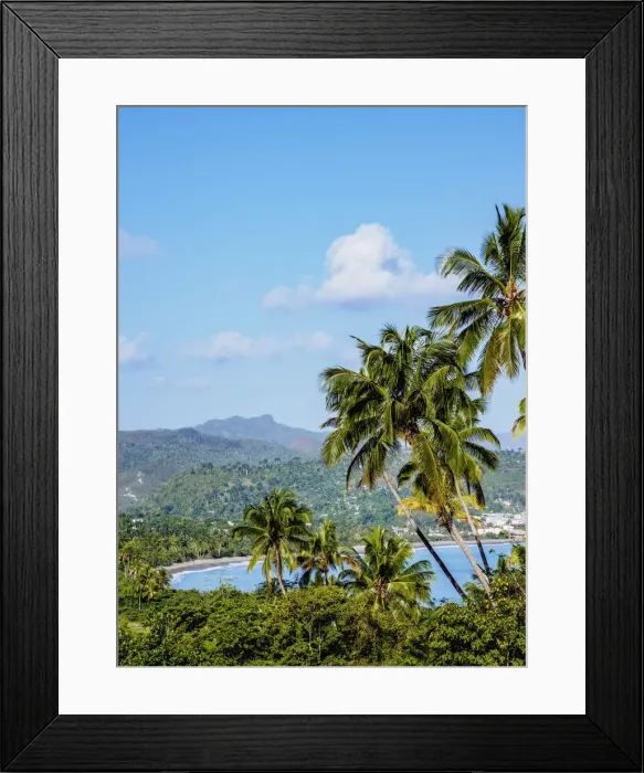 Framed Print : Landscape of Baracoa, Guantanamo Province, Cuba Framed Print : Landscape of Baracoa, Guantanamo Province, Cuba