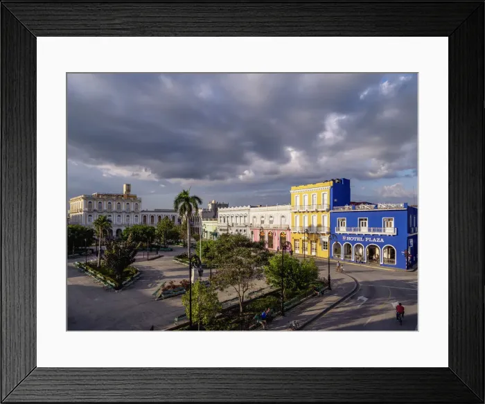 Framed Print : Serafin Sanchez Park, elevated view, Sancti Spiritus, Sancti Spiritus Province, Cuba Framed Print : Serafin Sanchez Park, elevated view, Sancti Spiritus, Sancti Spiritus Province, Cuba