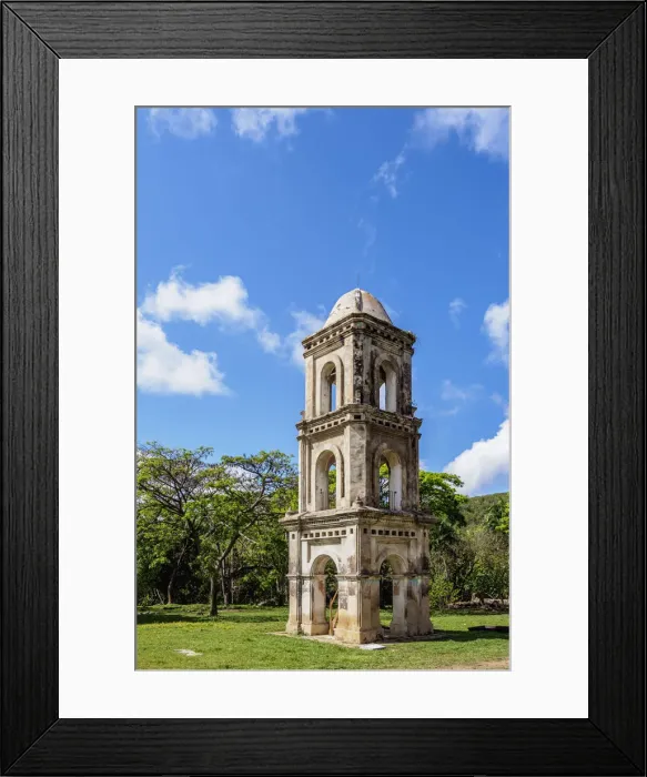 Framed Print : Tower at San Isidro de los Destiladeros Estate, Valle de los Ingenios Framed Print : Tower at San Isidro de los Destiladeros Estate, Valle de los Ingenios