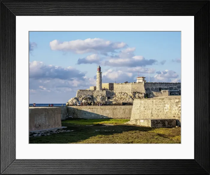 Framed Print : El Morro Castle and Lighthouse, Havana, La Habana Province, Cuba Framed Print : El Morro Castle and Lighthouse, Havana, La Habana Province, Cuba