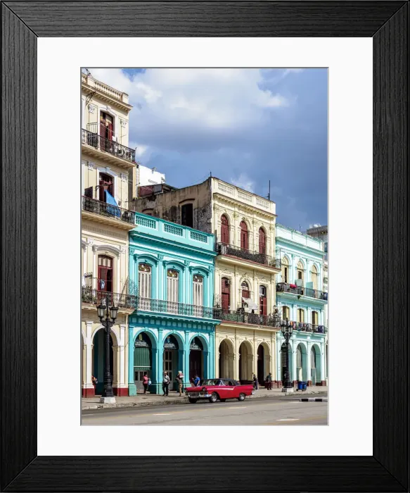 Framed Print : Paseo del Prado or Paseo de Marti, elevated view, Havana, La Habana Province, Cuba Framed Print : Paseo del Prado or Paseo de Marti, elevated view, Havana, La Habana Province, Cuba