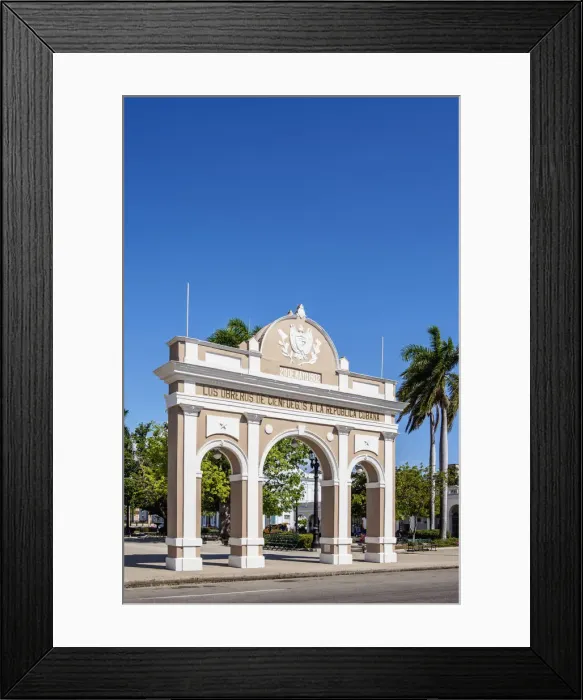 Framed Print : Arco de Triunfo, Main Square, Cienfuegos, Cienfuegos Province, Cuba Framed Print : Arco de Triunfo, Main Square, Cienfuegos, Cienfuegos Province, Cuba
