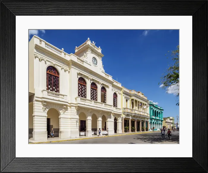 Framed Print : Architecture at Parque Vidal, Santa Clara, Villa Clara Province, Cuba Framed Print : Architecture at Parque Vidal, Santa Clara, Villa Clara Province, Cuba