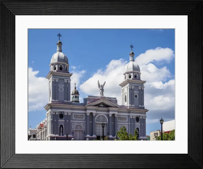 Framed Print : Nuestra Senora de la Asuncion Cathedral, Santiago de Cuba, Santiago de Cuba Province Framed Print : Nuestra Senora de la Asuncion Cathedral, Santiago de Cuba, Santiago de Cuba Province