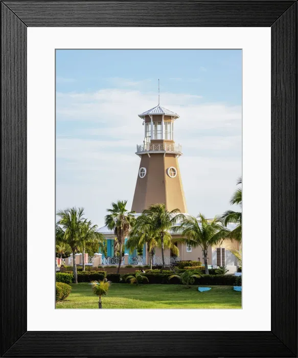 Framed Print : Fake Lighthouse in Varadero, Matanzas Province, Cuba Framed Print : Fake Lighthouse in Varadero, Matanzas Province, Cuba