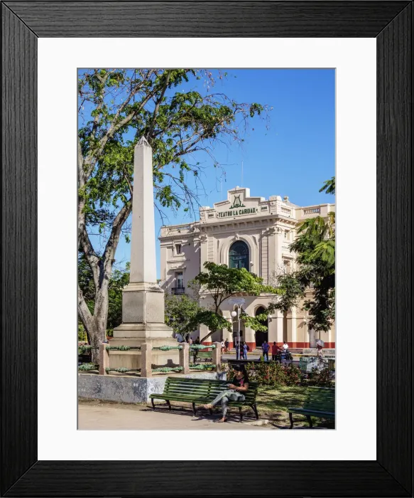 Framed Print : La Caridad Theater, Parque Vidal, Santa Clara, Villa Clara Province, Cuba Framed Print : La Caridad Theater, Parque Vidal, Santa Clara, Villa Clara Province, Cuba